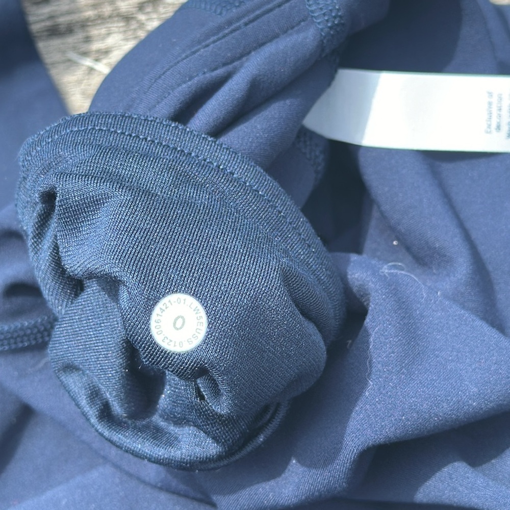 Lululemon Align High-Rise Mini-Flared Pant 32" True Navy size 0 NWOT - Picture 7 of 7
